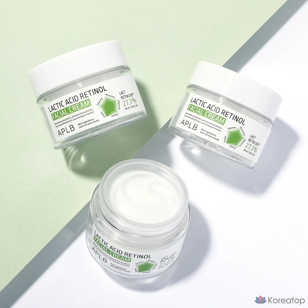 Крем для лица APLB Lactic Acid Retinol Facial Cream, 55 мл, 1 шт.