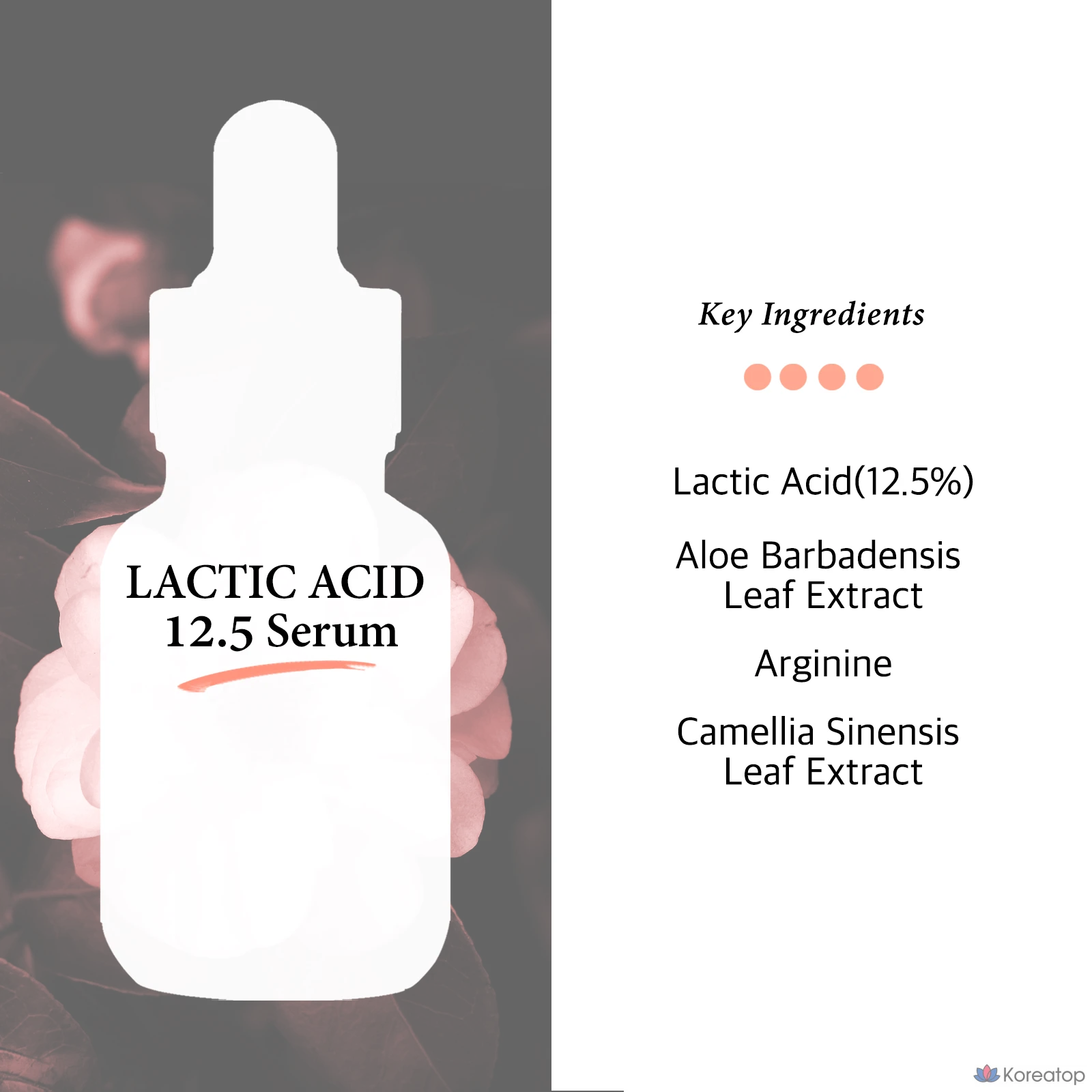 Сыворотка Cos De Baha LS Lactic Acid 12.5 Serum, 30 мл, 1 шт.