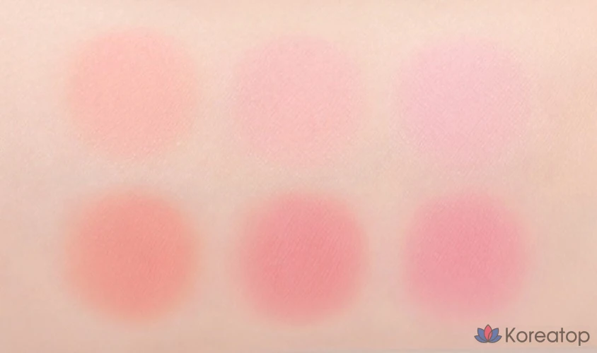 Блушер Giverny Fluffy Dual Blusher, оттенок 02 Rosy Beige, 7.4 г, 1 шт.