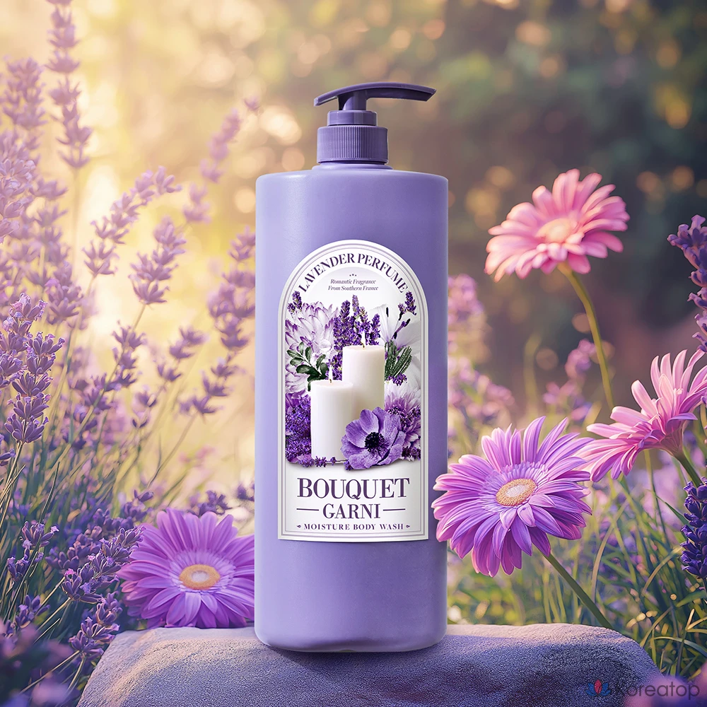 Гель для душа Bouquet garni Moisture Body Wash Lavender Perfume, 1.5 л, 1 шт.