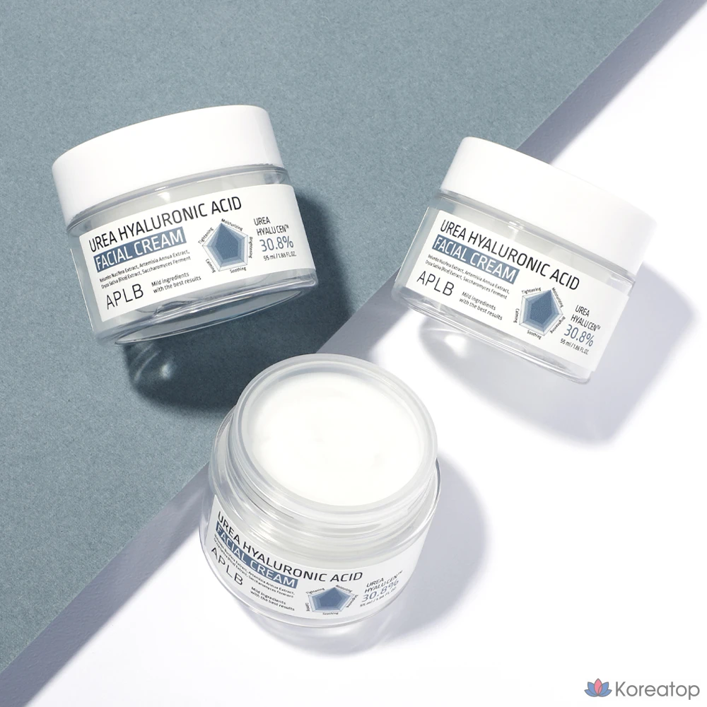 Крем для лица APLB Urea Hyaluronic Acid Facial Cream, 55 мл, 1 шт.