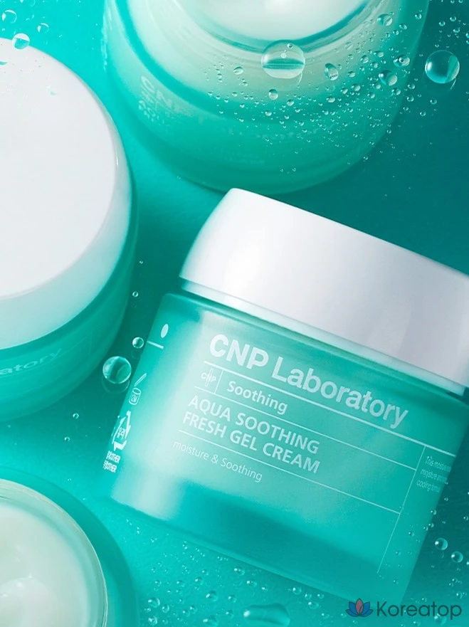 Успокаивающий гель-крем CNP Laboratory Aqua Soothing Gel Cream, 80 мл, 1 шт.