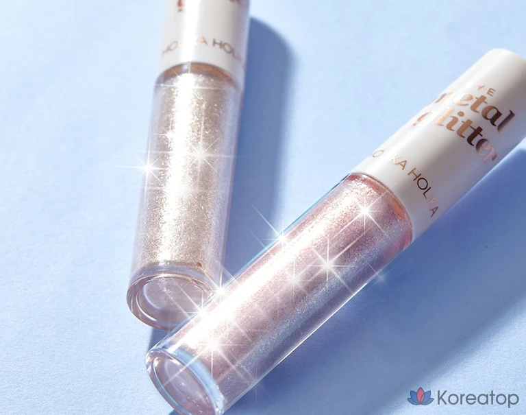 Жидкие тени для век Holika Holika Eye Metal Glitter Liquid Eyeshadow, оттенок 10 Sunshine, 1 шт., фото 4