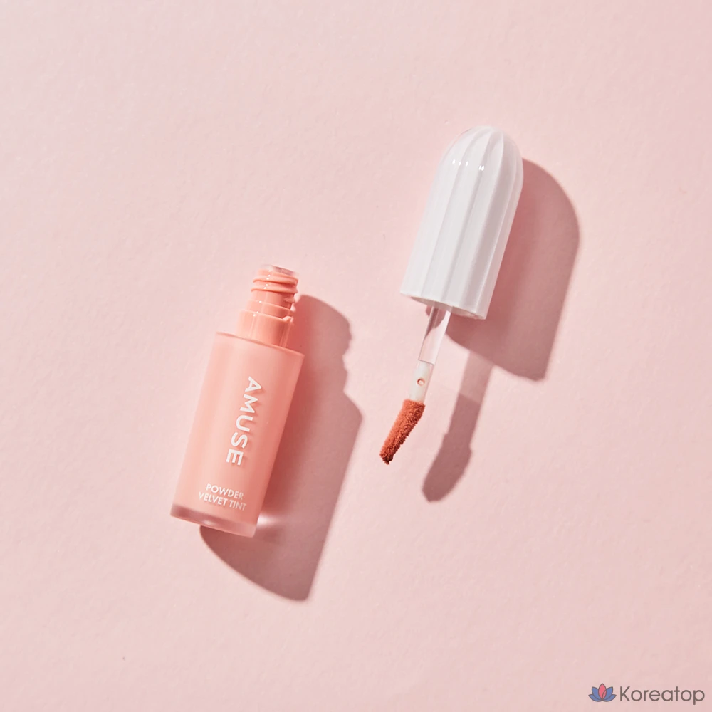 Тинт для губ AMUSE Powder Velvet Tint, оттенок 03 Melon Toast, 1 шт.