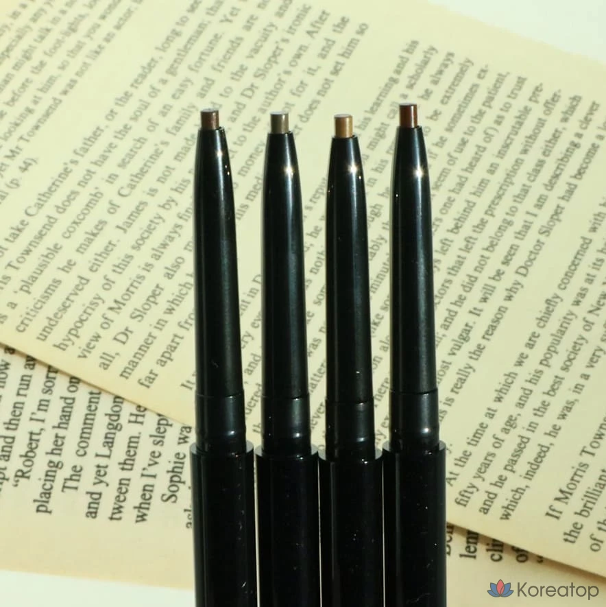 Карандаш для бровей Cosnori Slim Eyebrow Pencil, оттенок 02 Ginger Cookie, 0.13 г, 1 шт., фото 10