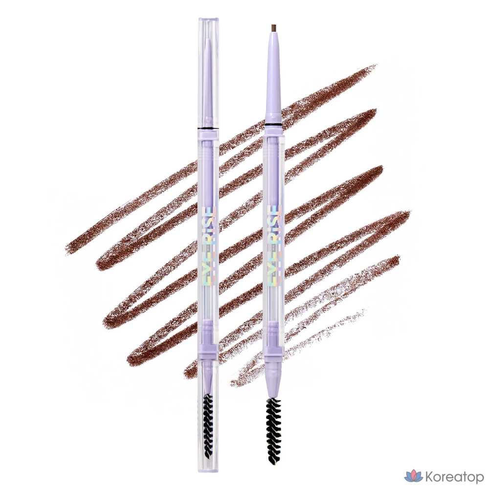 Карандаш для бровей The Face Shop Eye Rise Slim Brow, оттенок 04 Pecan Brown, 0.06 г, 1 шт.