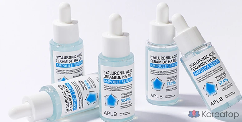 Ампульная сыворотка APLB Hyaluronic Acid Ceramide HA B5 Ampoule Serum, 40 мл, 1 шт.