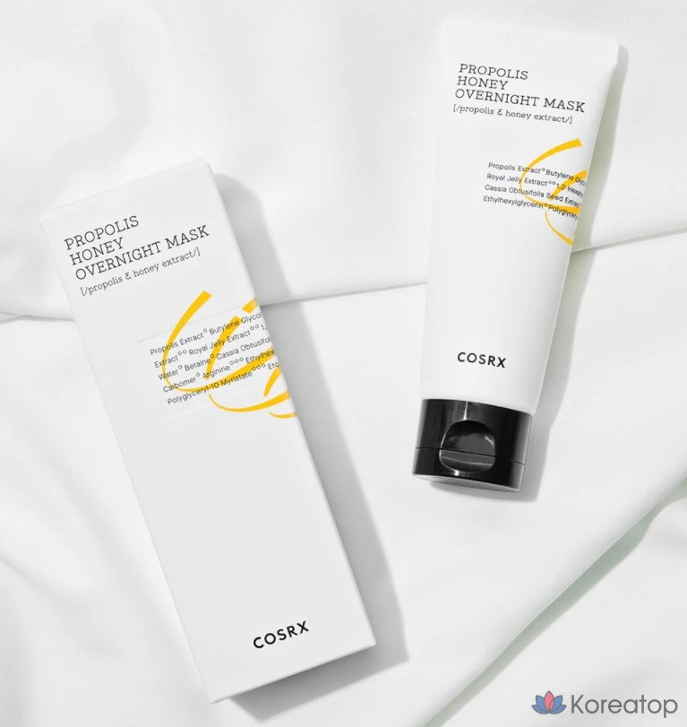 Ночная маска COSRX Full Fit Propolis Honey Overnight Mask, 60 мл, 1 шт.