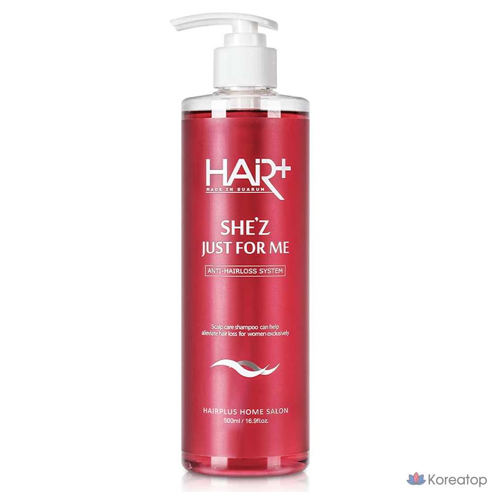 Шампунь Hair Plus She's Women's Hair Loss Relief Shampoo Hug Berry, 500 мл, 1 шт.