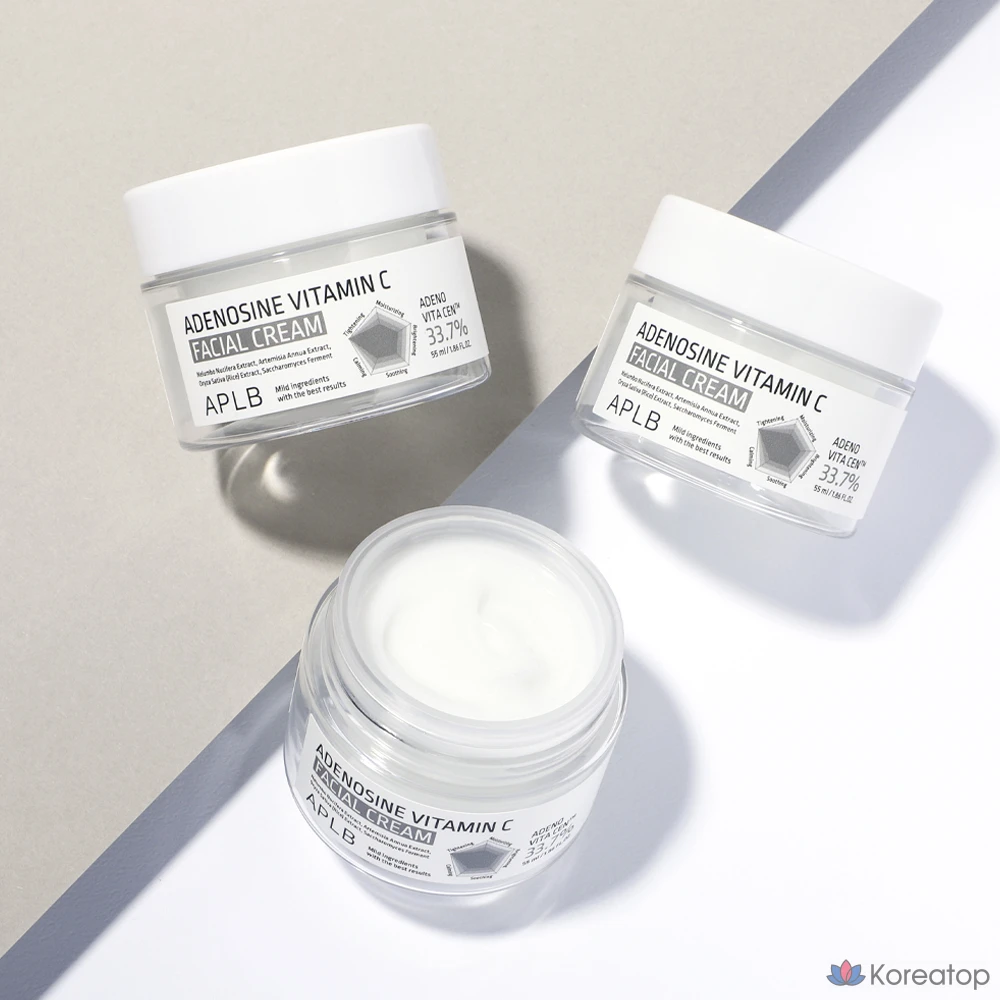 Крем для лица APLB Adenosine Vitamin C Facial Cream, 55 мл, 1 шт.