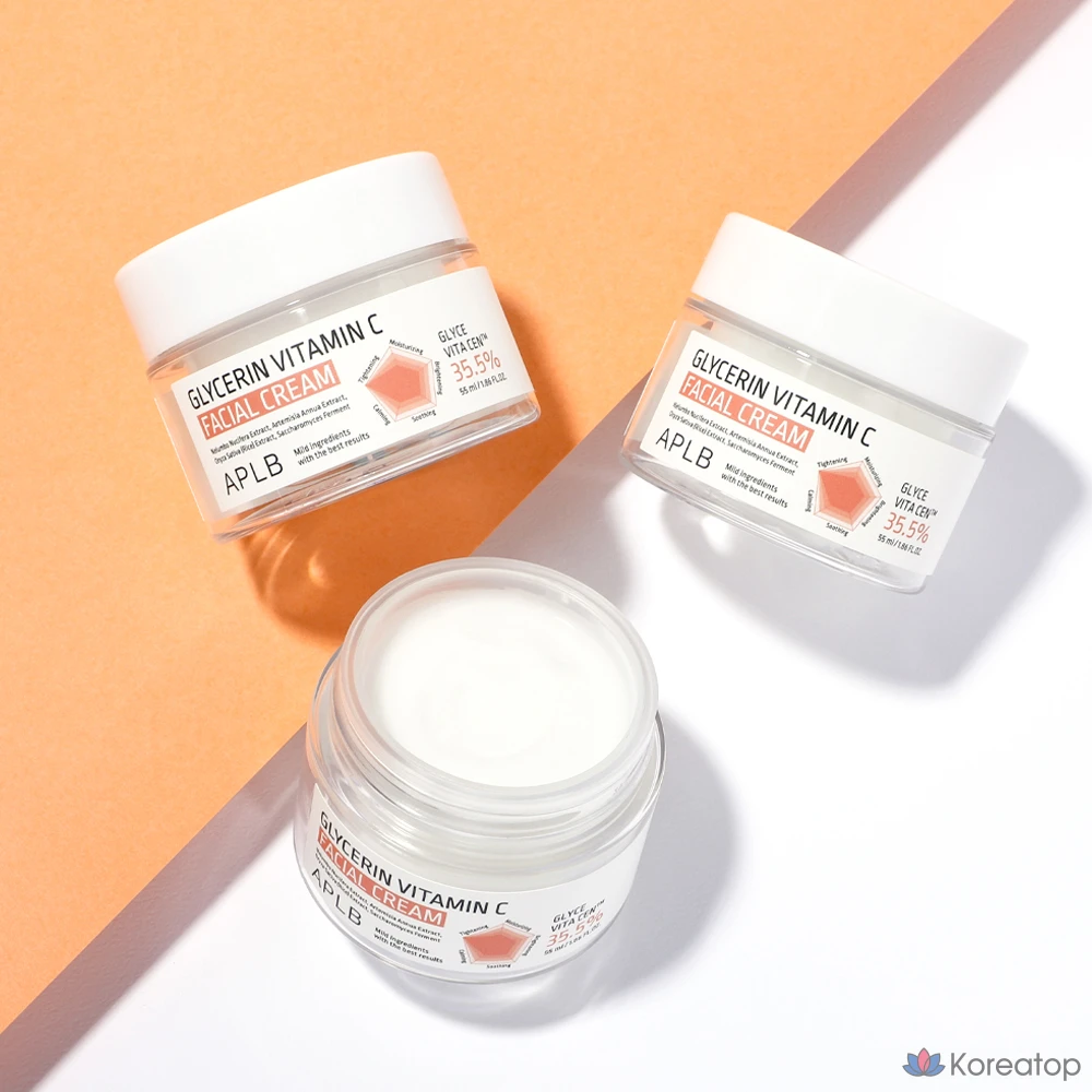 Крем для лица APLB Glycerin Vitamin C Facial Cream, 55 мл, 1 шт.