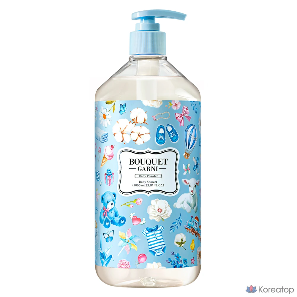 Гель для душа Bouquet garni Baby Powder, 1 л, 1 шт.