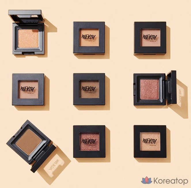 Тени для век MERZY The First Eyeshadow, оттенок E1 Sophie Beige, 1 шт., фото 8