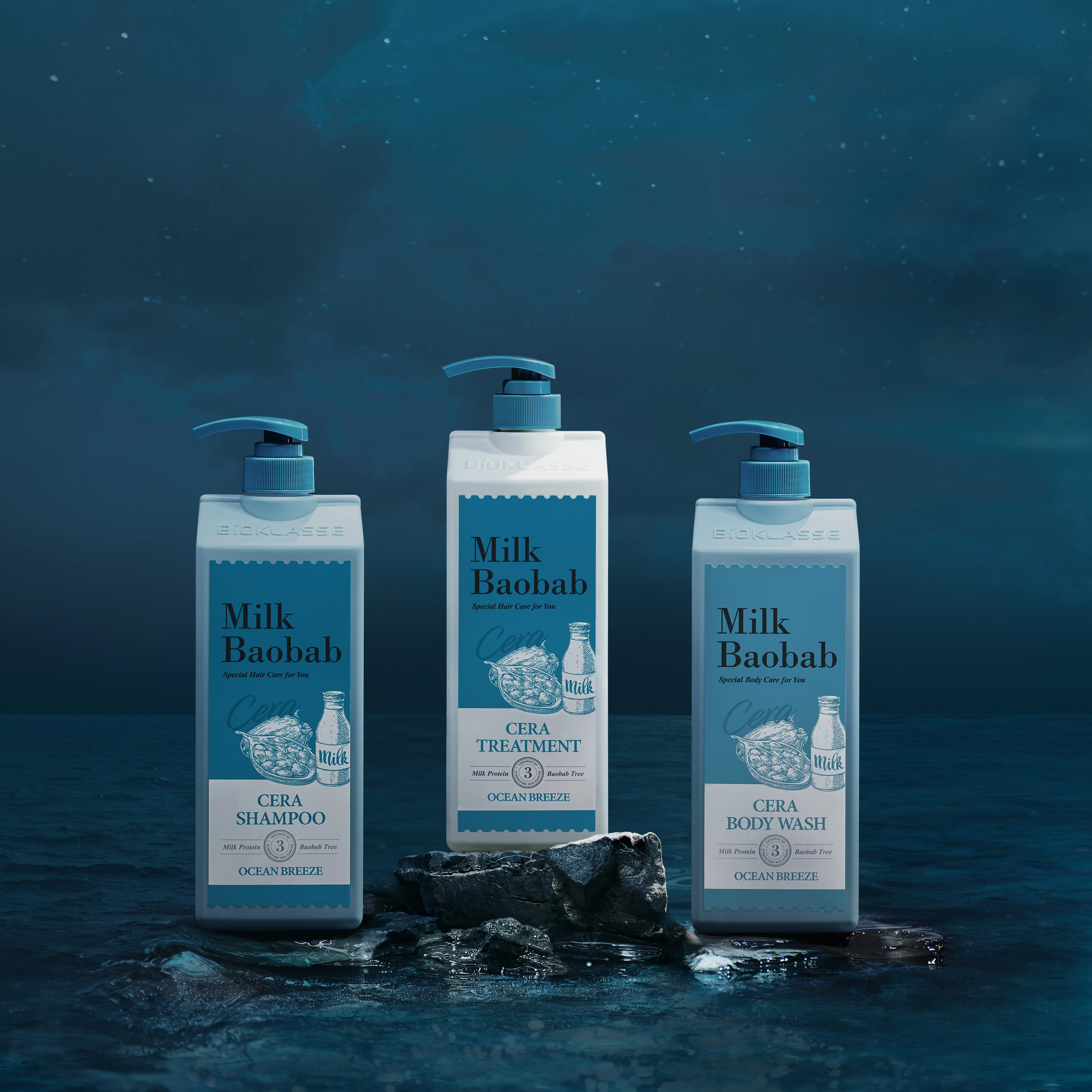 Шампунь Milk Baobab Cera Shampoo Ocean Breeze, 1.2 л, 1 шт.
