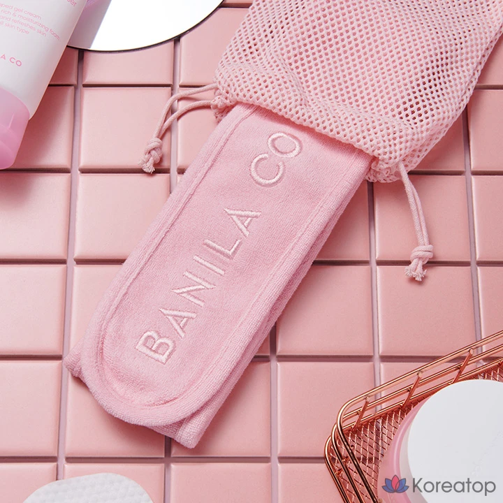 Набор для ухода BANILA CO Cleansing Band + Pouch Set, оттенок Pink, 1 шт.