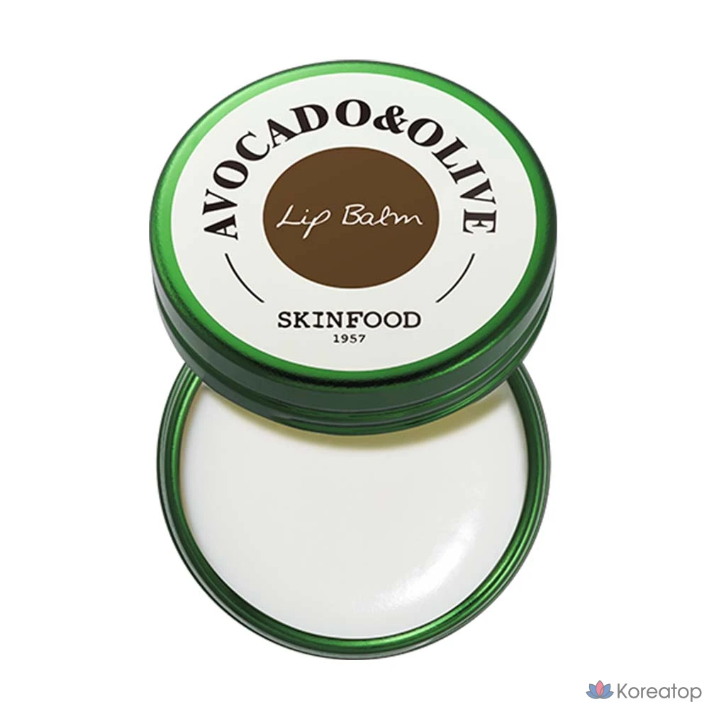 Бальзам для губ Skinfood Avocado & Olive Lip Balm, 12 г, 1 шт.