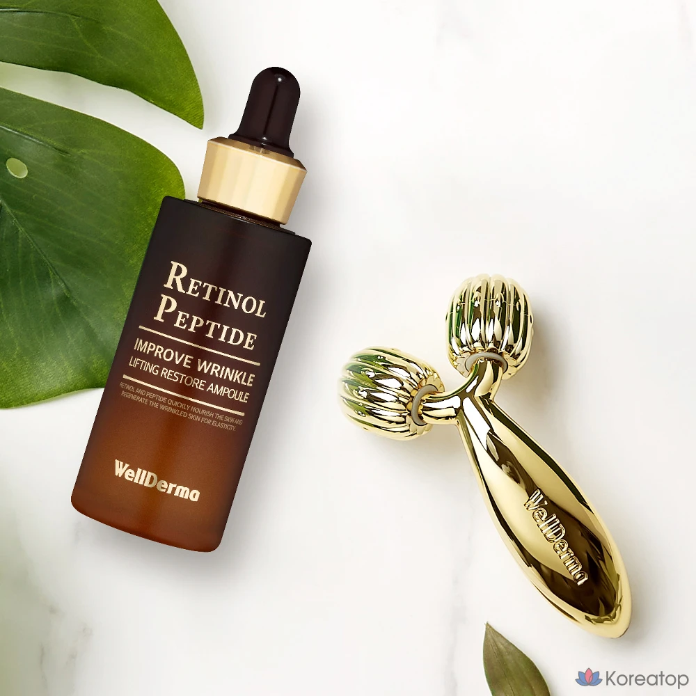 Ампульная сыворотка WellDerma Retinol Peptide Lifting Restore Ampoule, 30 мл, 1 шт.