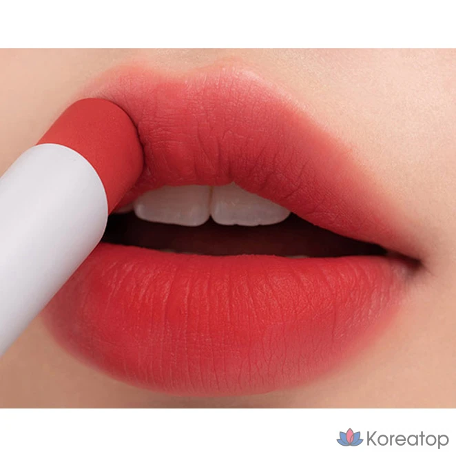 Тинт для губ ROM&ND Zero Matte Lipstick, оттенок 17 Red Heat, 1 шт., фото 4