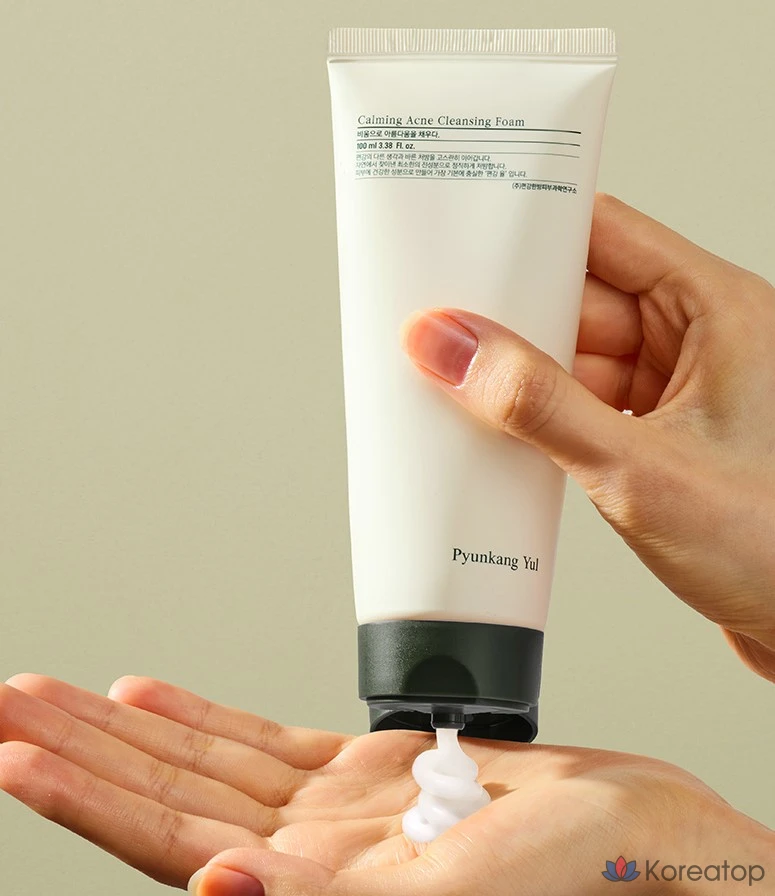 Очищающая пенка Pyunkang Yul Calming Acne Cleansing Foam, 100 мл, 1 шт.