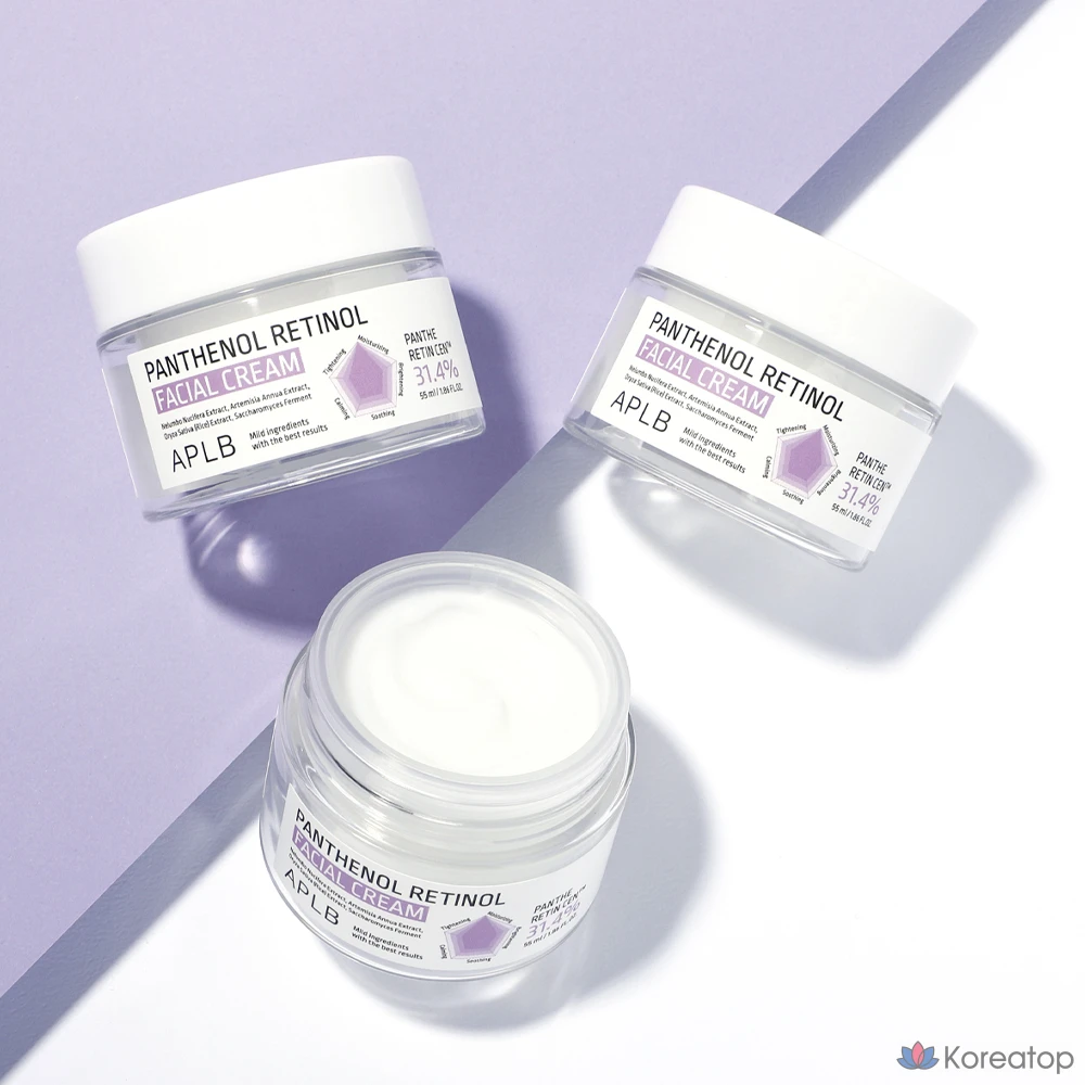 Крем для лица APLB Panthenol Retinol Facial Cream, 55 мл, 1 шт.