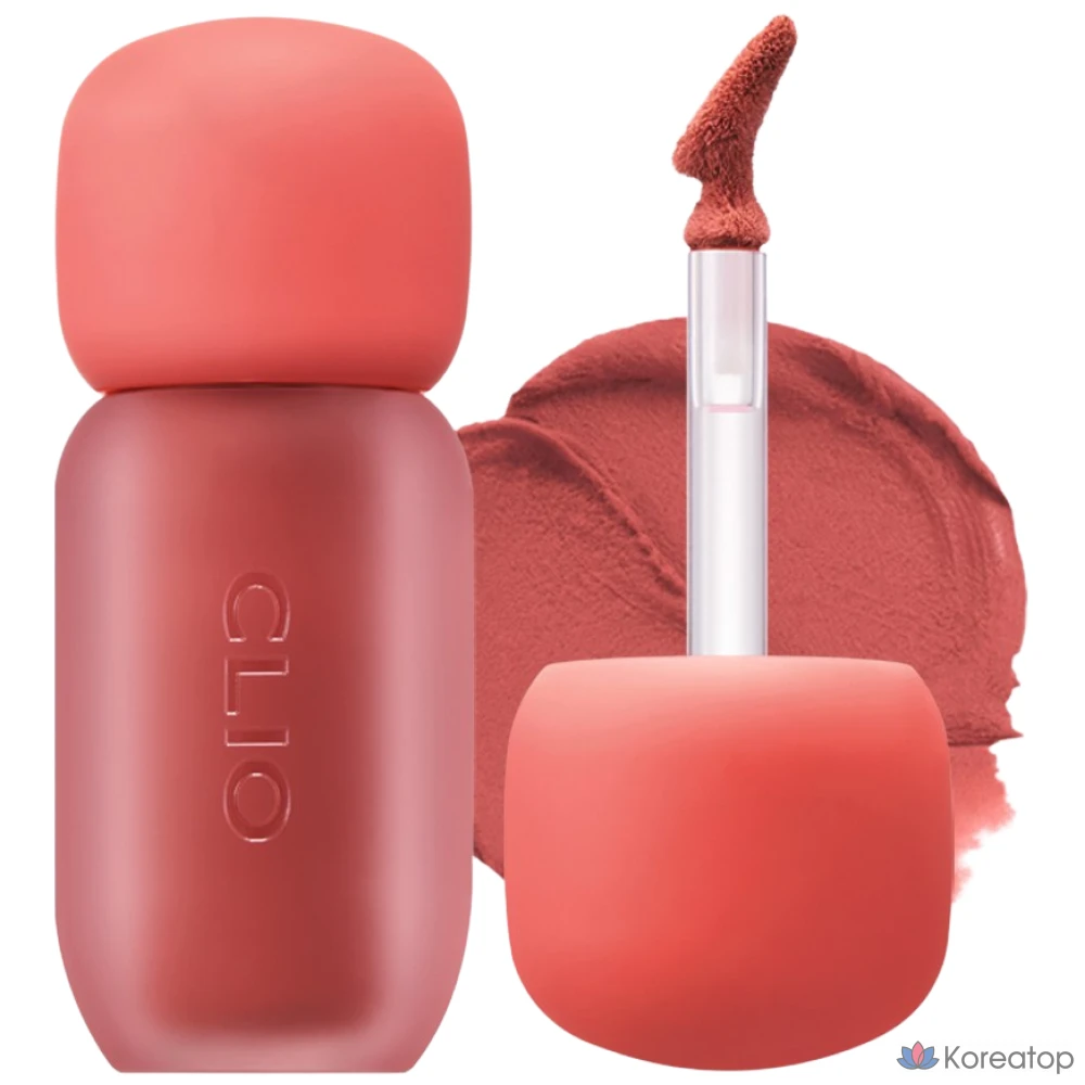 Тинт для губ Clio Volume Mate Tint (Gloss/Blur), оттенок 105 Velvet Teak Ribbon (Blur), 3.8 г, 1 шт.