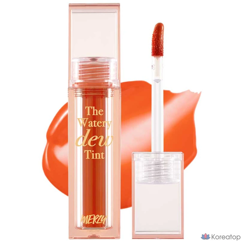 Тинт для губ MERZY The Watery Dew Lip Tint, оттенок WD1 Spring Break, 4 г, 1 шт.