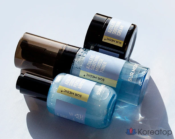 Ампульная сыворотка SUR.MEDIC+ Azulene Soothing Peptide Ampoule, 80 мл, 1 шт.