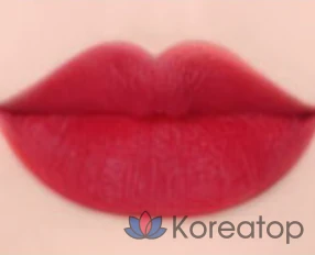 Губная помада L'OCEAN Velvet Chiffon Matte Lipstick, оттенок Midnight Red, 4 г, 1 шт., фото 2