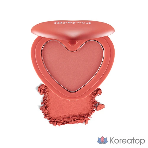 Блушер для щёк Lilybyred Love Beam Cheek Blusher, оттенок Wooah Beam, 4.7 г, 1 шт.