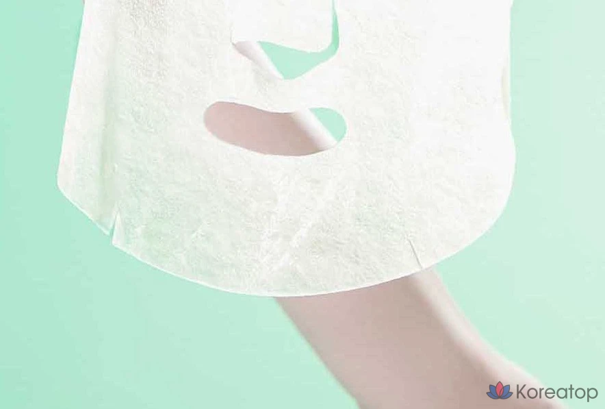 Тканевая маска для лица KIM JEONG MOON Aloe La Sense Roe Cure Realoe Phyto Green Ampoule Mask, 10 шт.