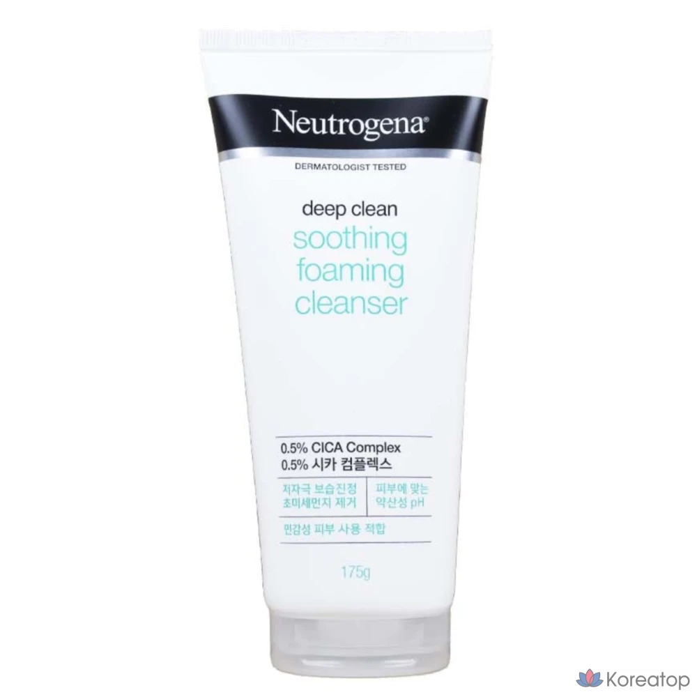 Гель-пенка для умывания Neutrogena Mild Acid Soothing Foaming Cleanser, 175 г, 1 шт.