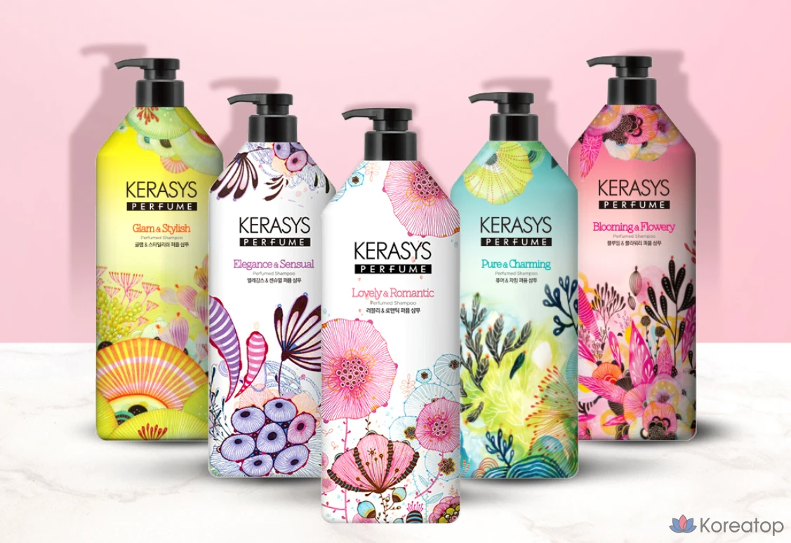 Шампунь KeraSys Lovely &amp; Romantic Perfume Shampoo, 980 мл, 1 шт.