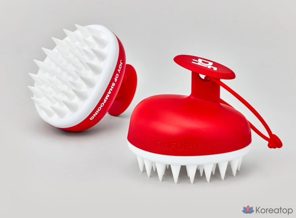 Шампунь-скраб для кожи головы Dr. Forhair Scalp Exfoliator Shampoo Brush, смешанный цвет, 1 шт.