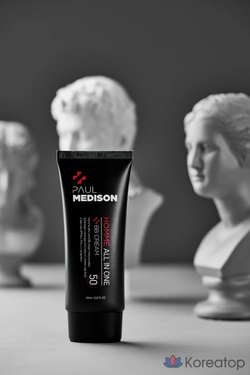 ВВ-крем Paul Medison Homme All-in-One, SPF 50+ PA+++, 60 мл, 1 шт.