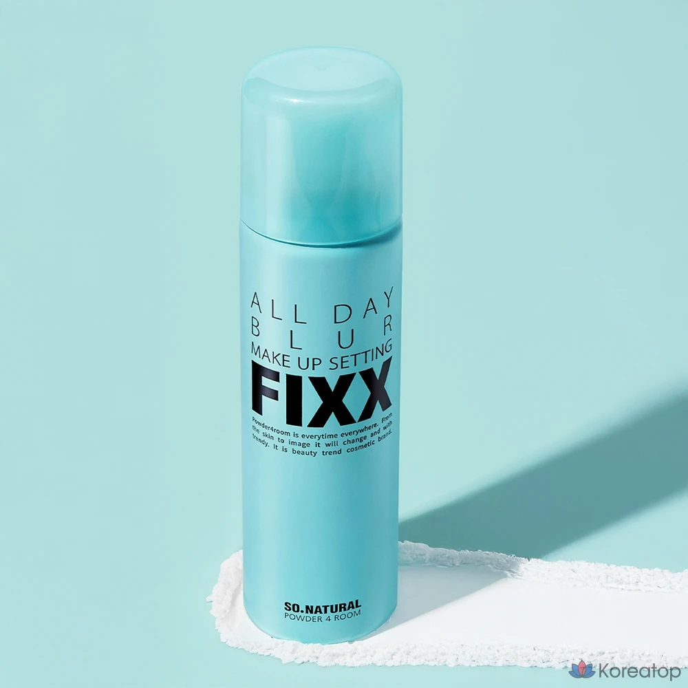 Фиксирующая пудра So Natural All Day Blur Makeup Setting Fixer, 75 мл, 1 шт.