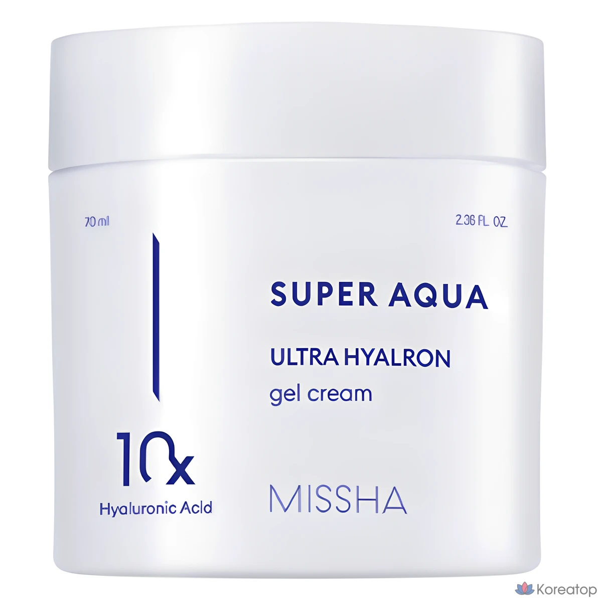 Увлажняющий гель-крем Missha Super Aqua Ultra Hyalron Gel Cream, 70 мл, 1 шт.