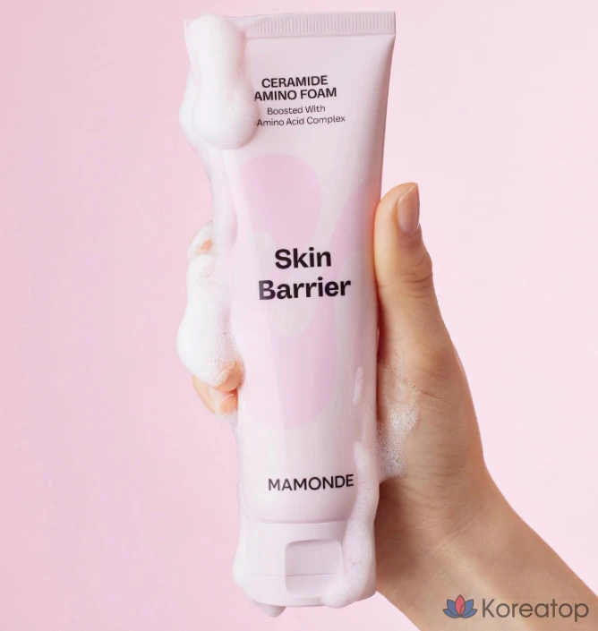 Пенка для умывания Mamonde Ceramide Amino Cleansing Foam, 120 г, 1 шт.