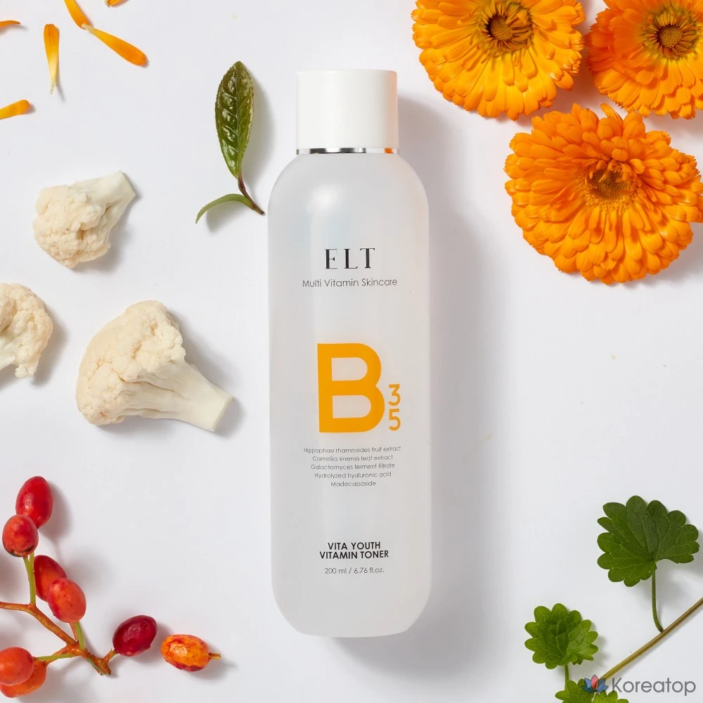 Тонер ELT Vita Youth Vitamin B3 B5 Moisturizing Toner, 200 мл, 1 шт.