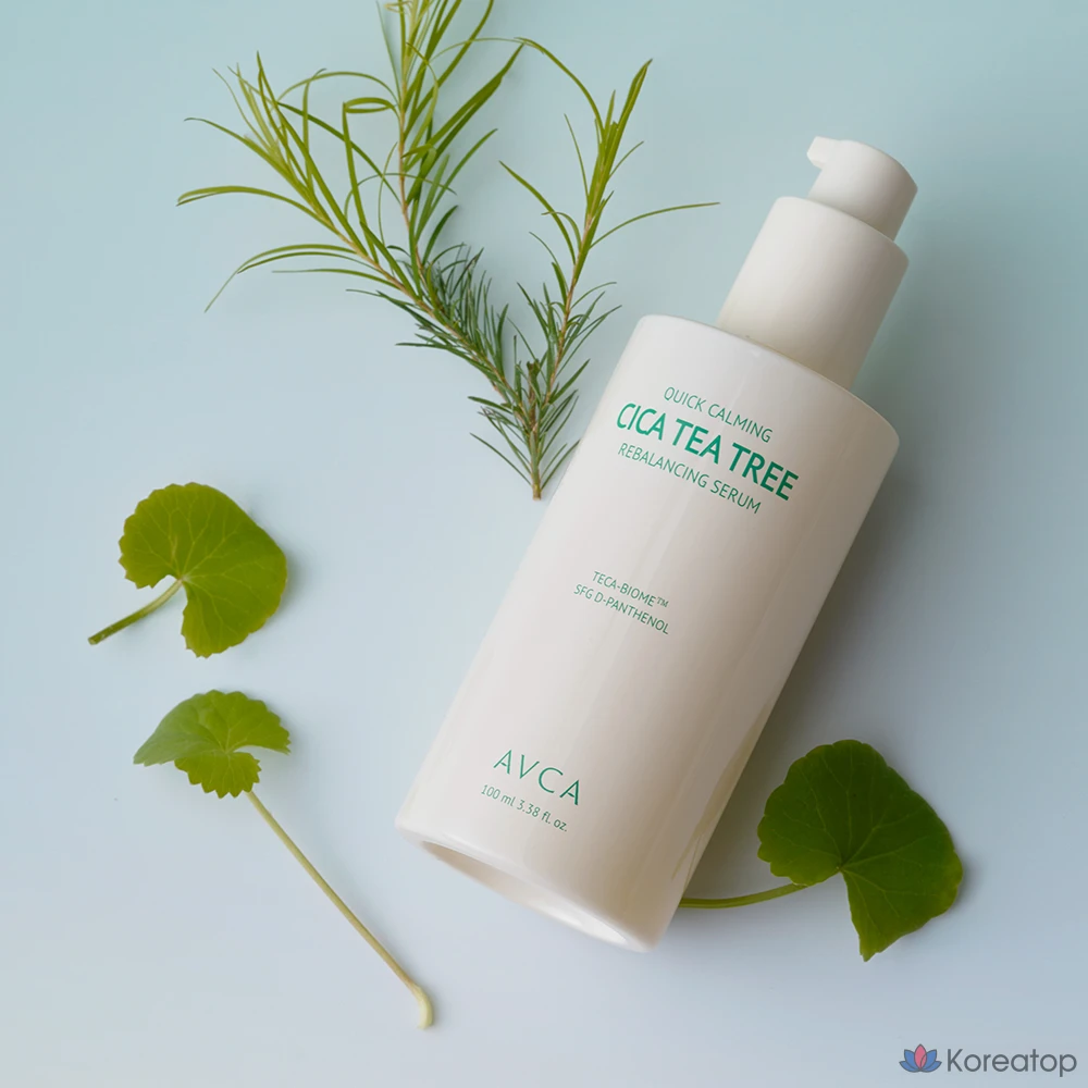 Сыворотка AVCA Quick Calming Cica Tea Tree Rebalancing, 100 мл, 1 шт.