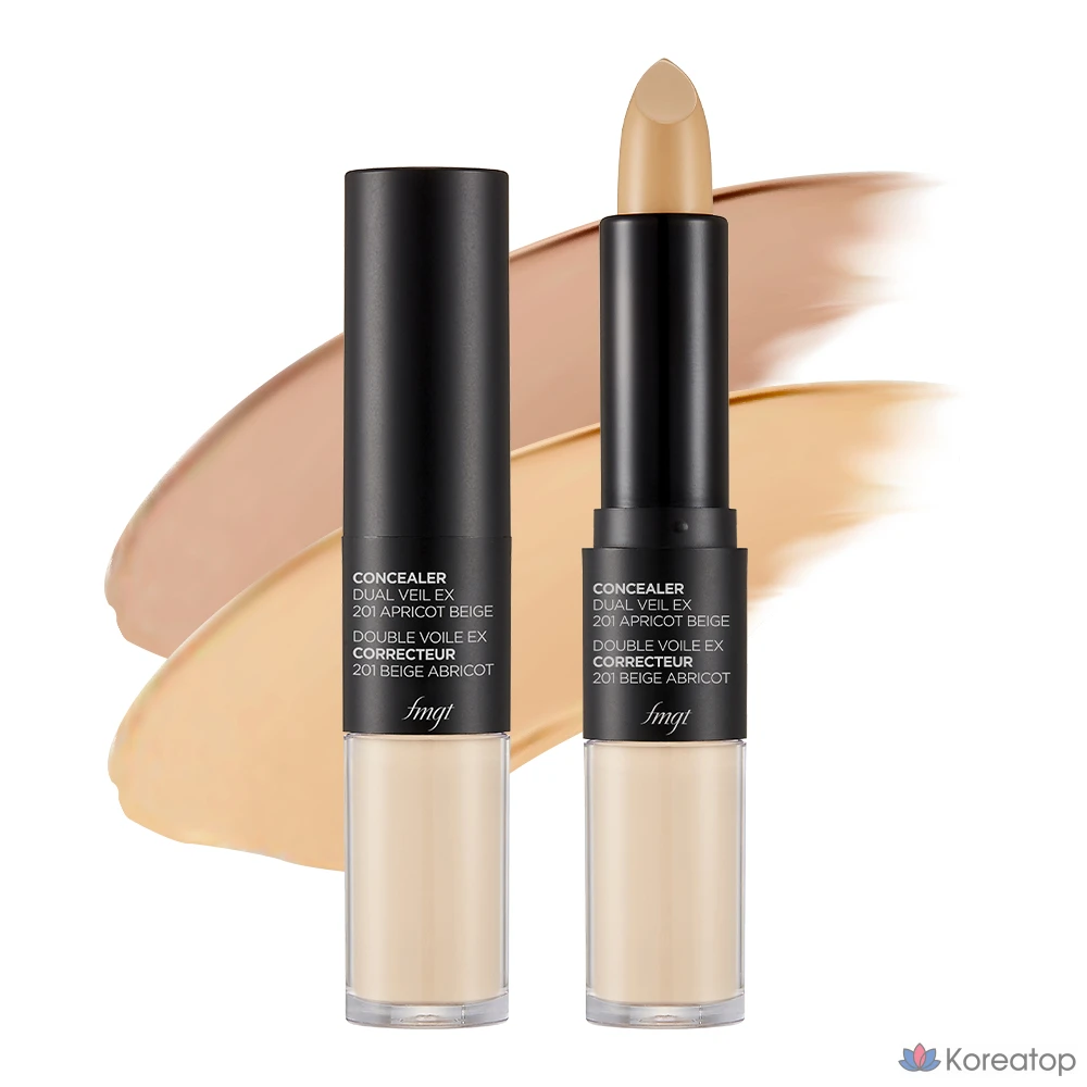 Консилер FMGT Dual Veil Concealer, оттенок V201 Apricot Beige, 1 шт.