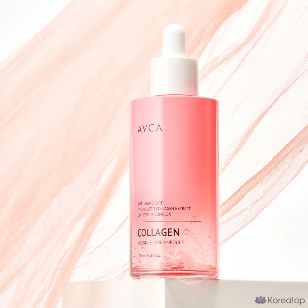 Ампульная сыворотка AVCA Wrinkle Care Collagen Ampoule, 100 мл, 1 шт.