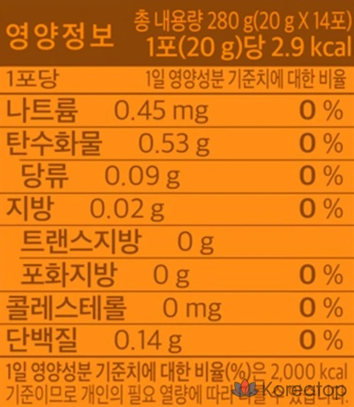 Сок Danongwon Lemon Ginger Juice, 280 г, 14 шт.