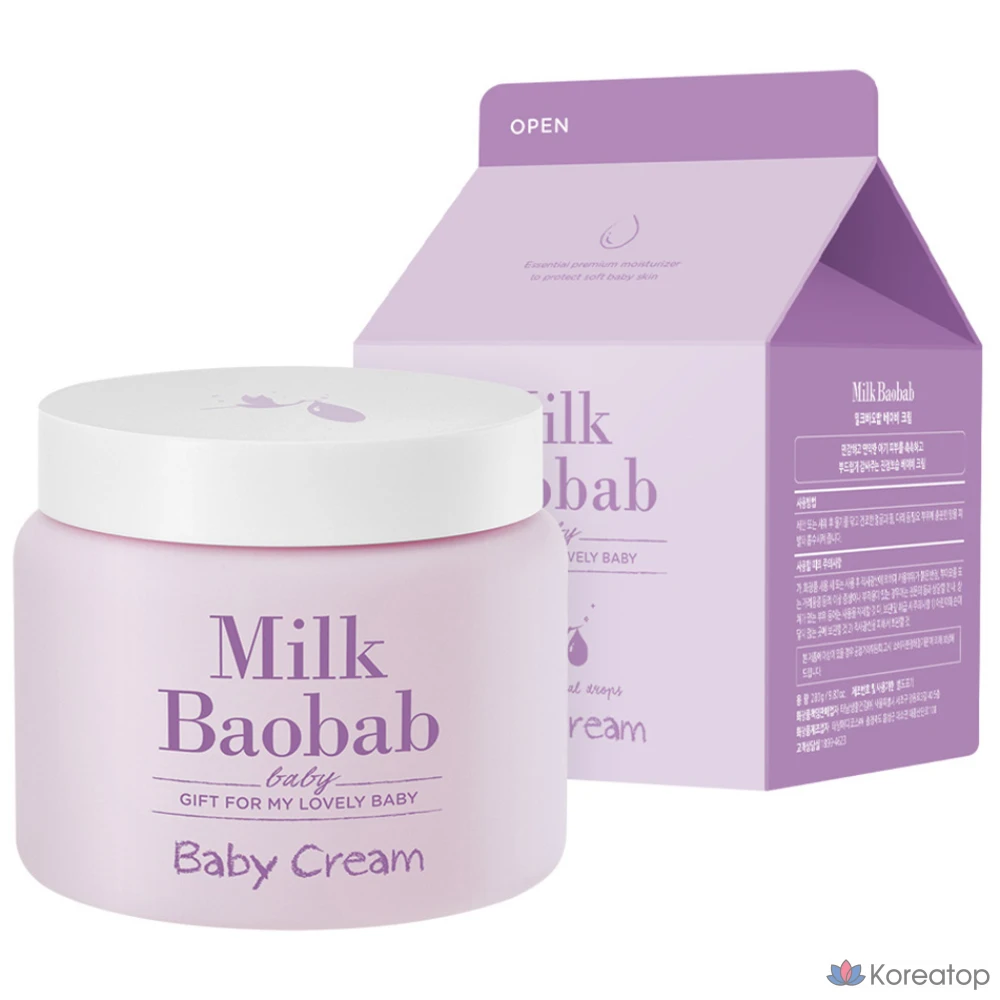 Крем Milk Baobab Baby Cream, 280 г, 1 шт.