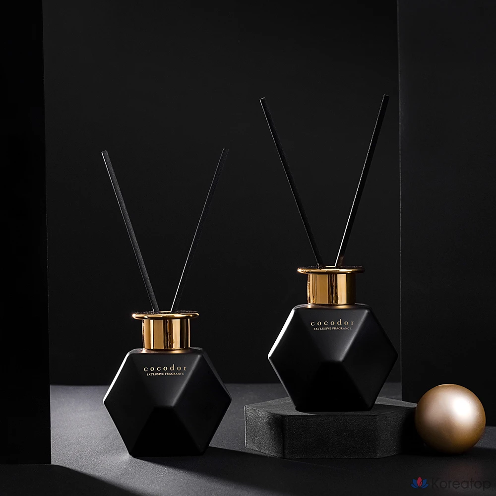 Диффузор для дома Cocodor Black Gold Edition, Books in the Wood, 400 мл, 2 шт., фото 3