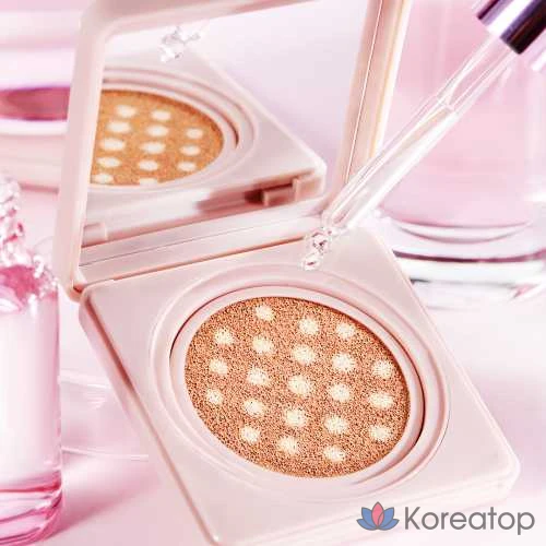 Кушон ELROEL Dot Ampoule Cushion Foundation Refill, оттенок 21, 1 шт.
