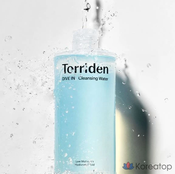 Гидрофильная вода Torriden Dive-In Low Molecular Hyaluronic Acid Cleansing Water, 400 мл, 1 шт.