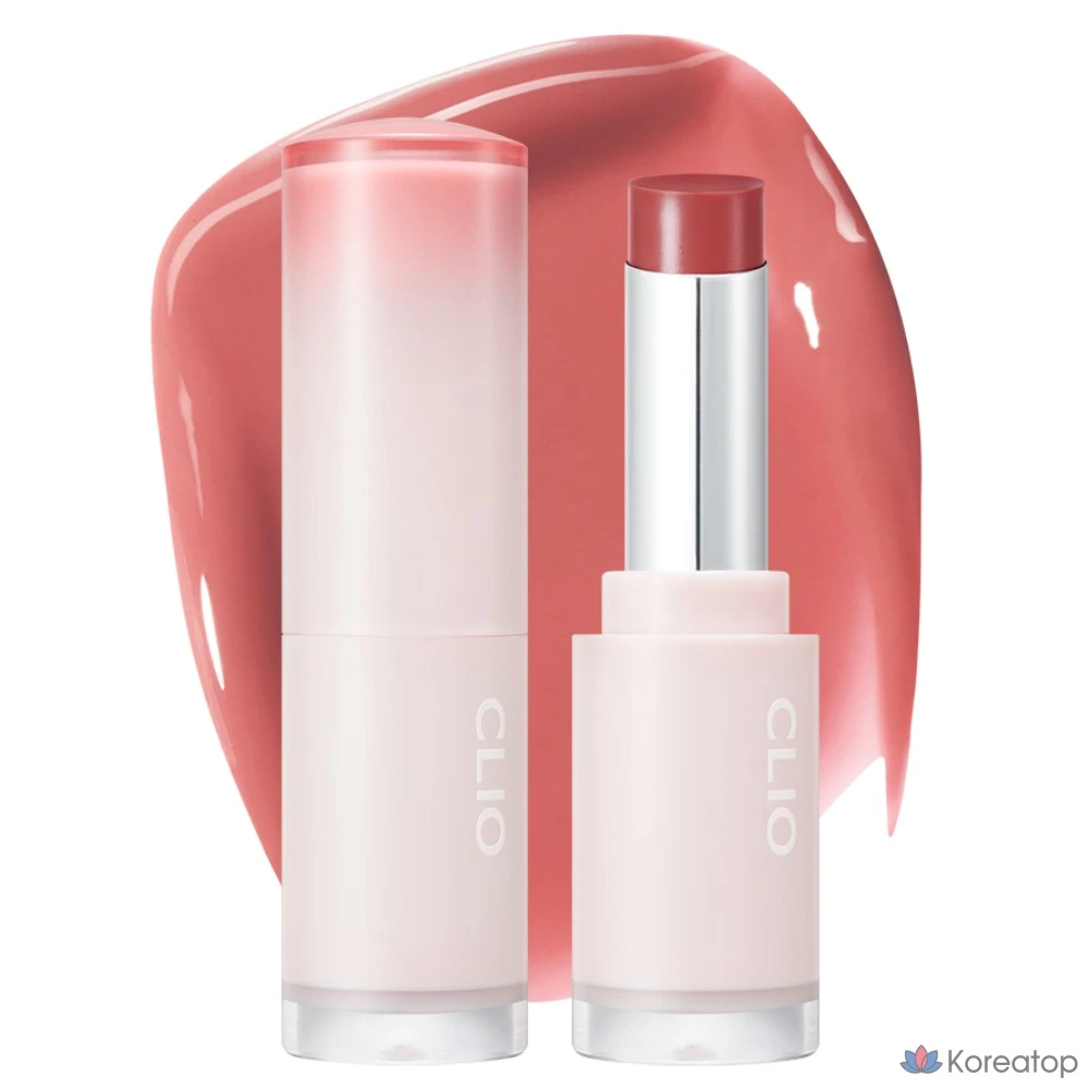 Бальзам для губ Clio Crystal Glam Balm Bare, оттенок 04 Rosy Rich, 1 шт.