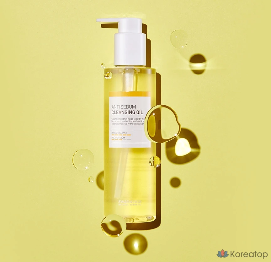 Гидрофильное масло для снятия макияжа Swanicoco Anti Sebum Cleansing Oil, 200 мл, 1 шт.