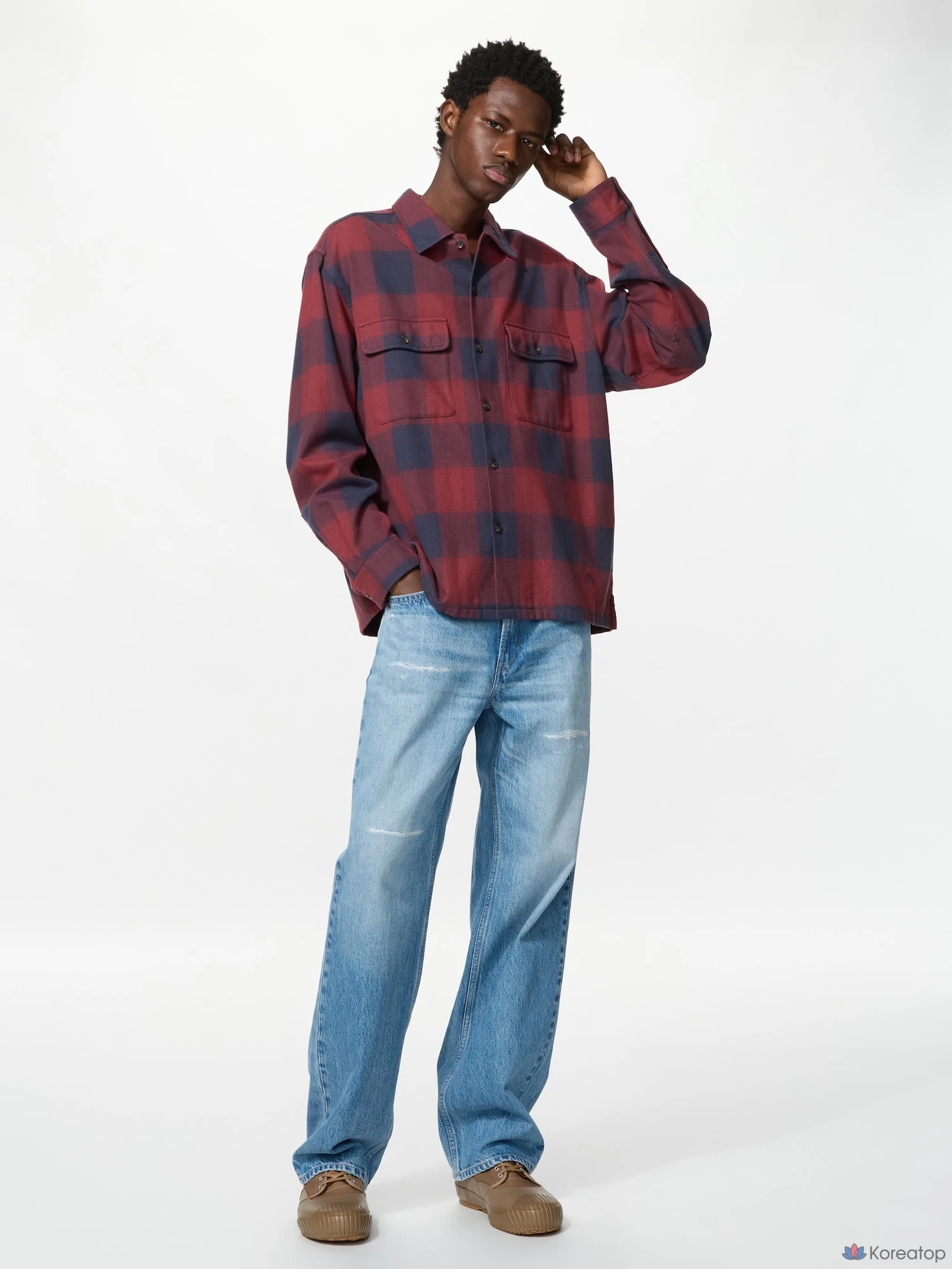 Рубашка Uniqlo Flannel Shirt C