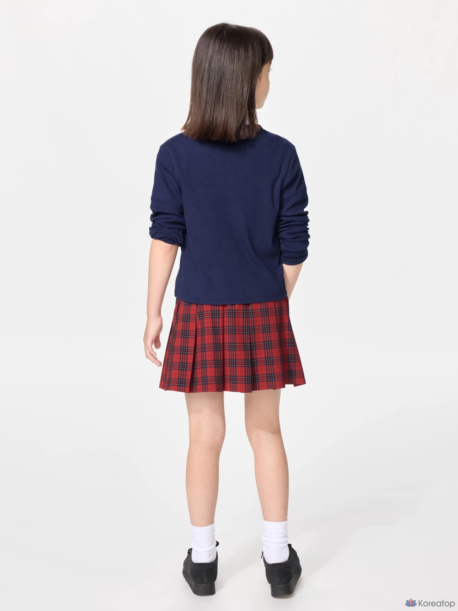 Юбка-шорты для девочек Uniqlo Pleated Mini Skorts A